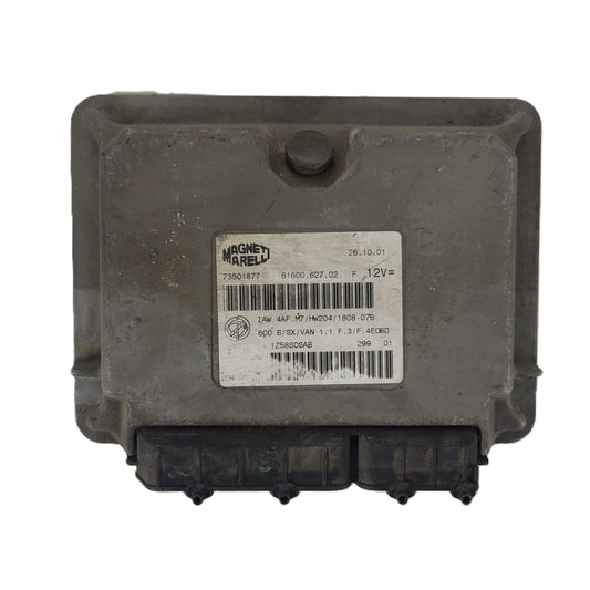 Fiat 600 ECU / IAW4AF.M7 / 73501877 / HW204 / MAGNETI MARELLI