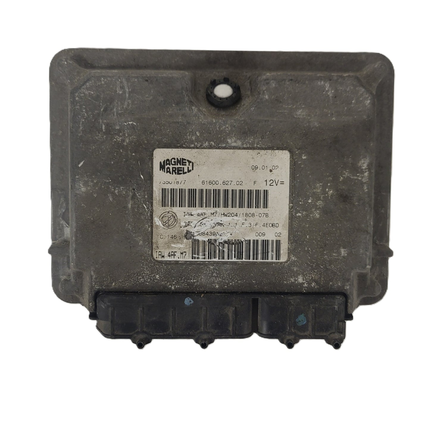 Fiat 600 ECU / IAW4AF.M7 / 73501877 / HW204 / MAGNETI MARELLI