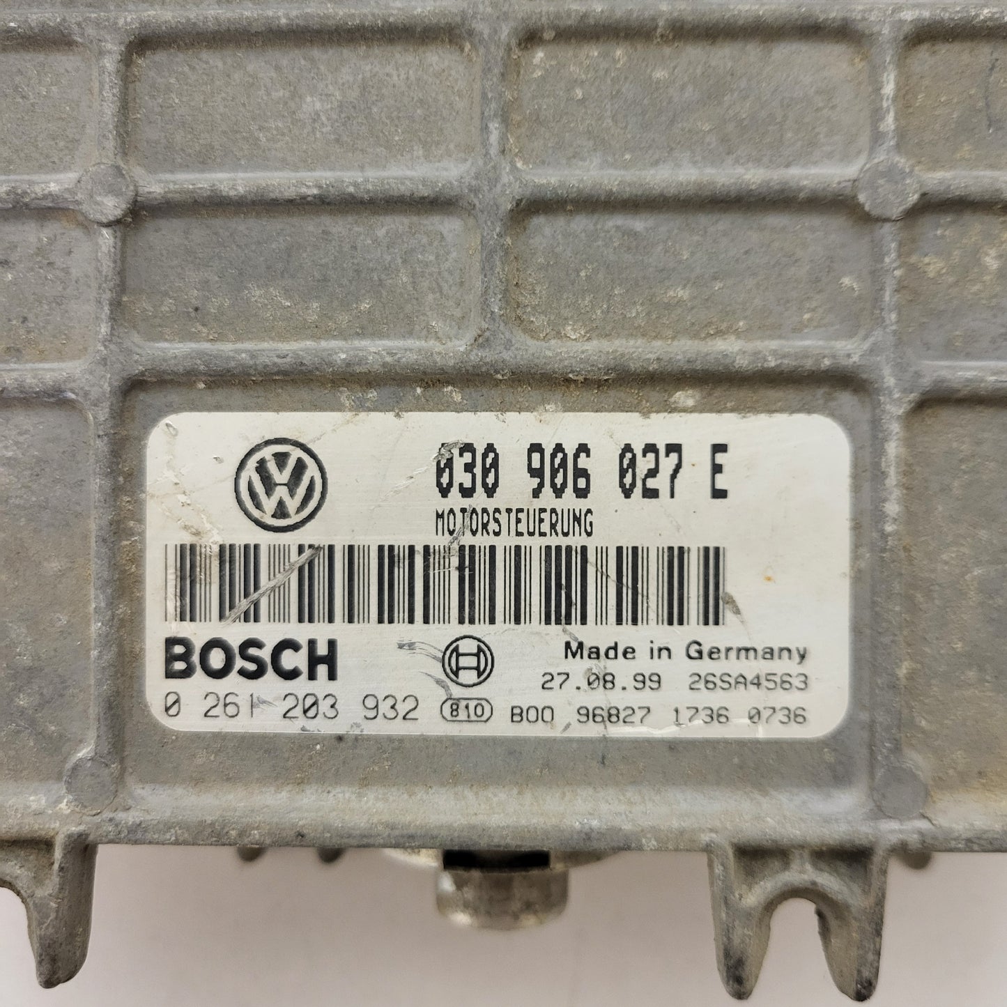 VW POLO AROSA ECU / 030906027E / 0261203932 / BOSCH