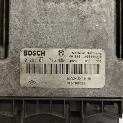 Renault 1.9DCI ECU / 0281011776 / 8200391966 / 8200386508 / BOSCH