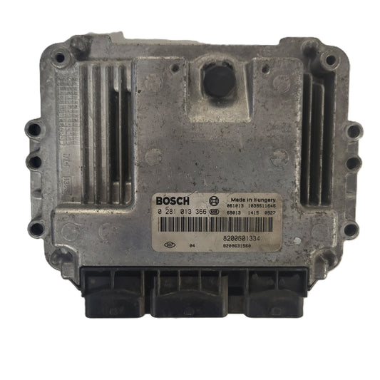 RENAULT SCENIC 1.9 DCI ECU / 0281013366 / 8200601334 / 8200631560 / BOSCH