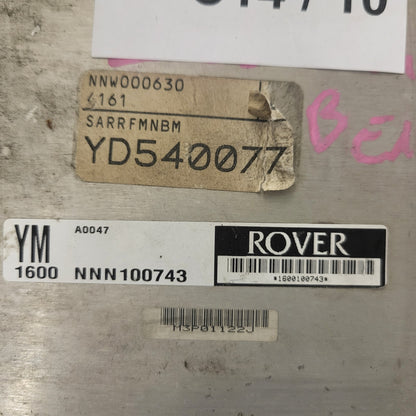 ROVER MG ZR 25 45 200 ECU / NNN100743 / YM