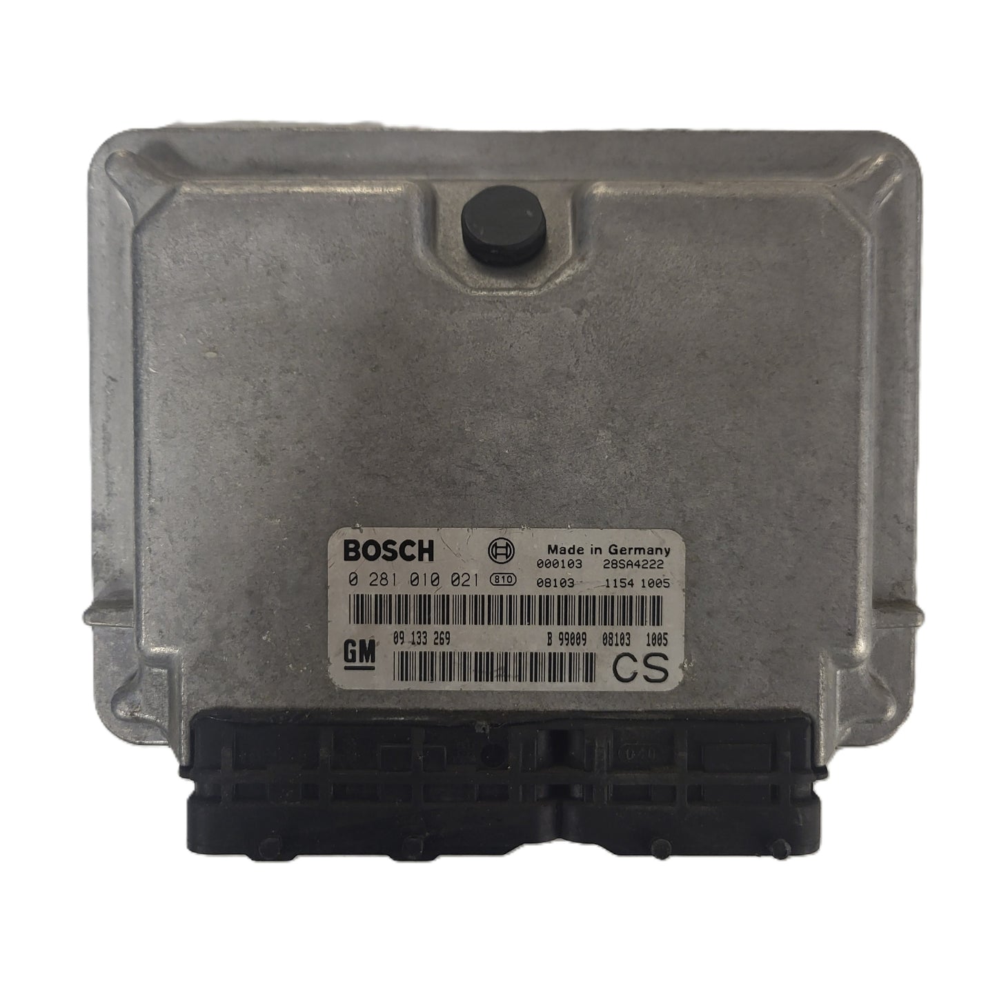 Opel Zafira ECU / 0281010021 / 09133269 / CS / BOSCH