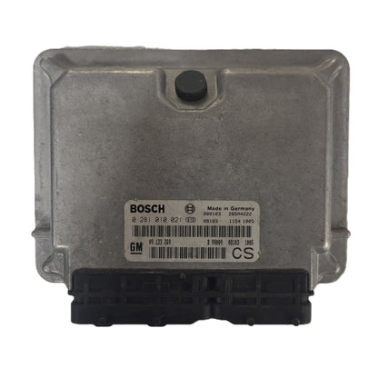 Opel Zafira ECU / 0281010021 / 09133269 / CS / BOSCH