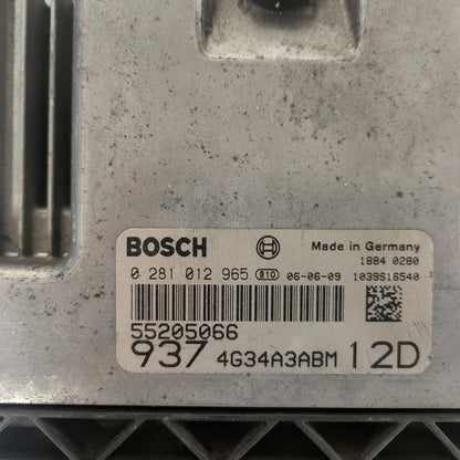 ALFA ROMEO 147 ECU / 55205066 / 0281012965 / BOSCH