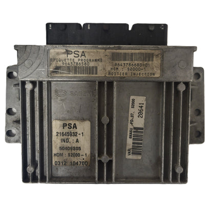 CITROEN XSARA PICASSO ECU / 9643786580 / 9643786680-01 / 21645932-1 / SAGEM