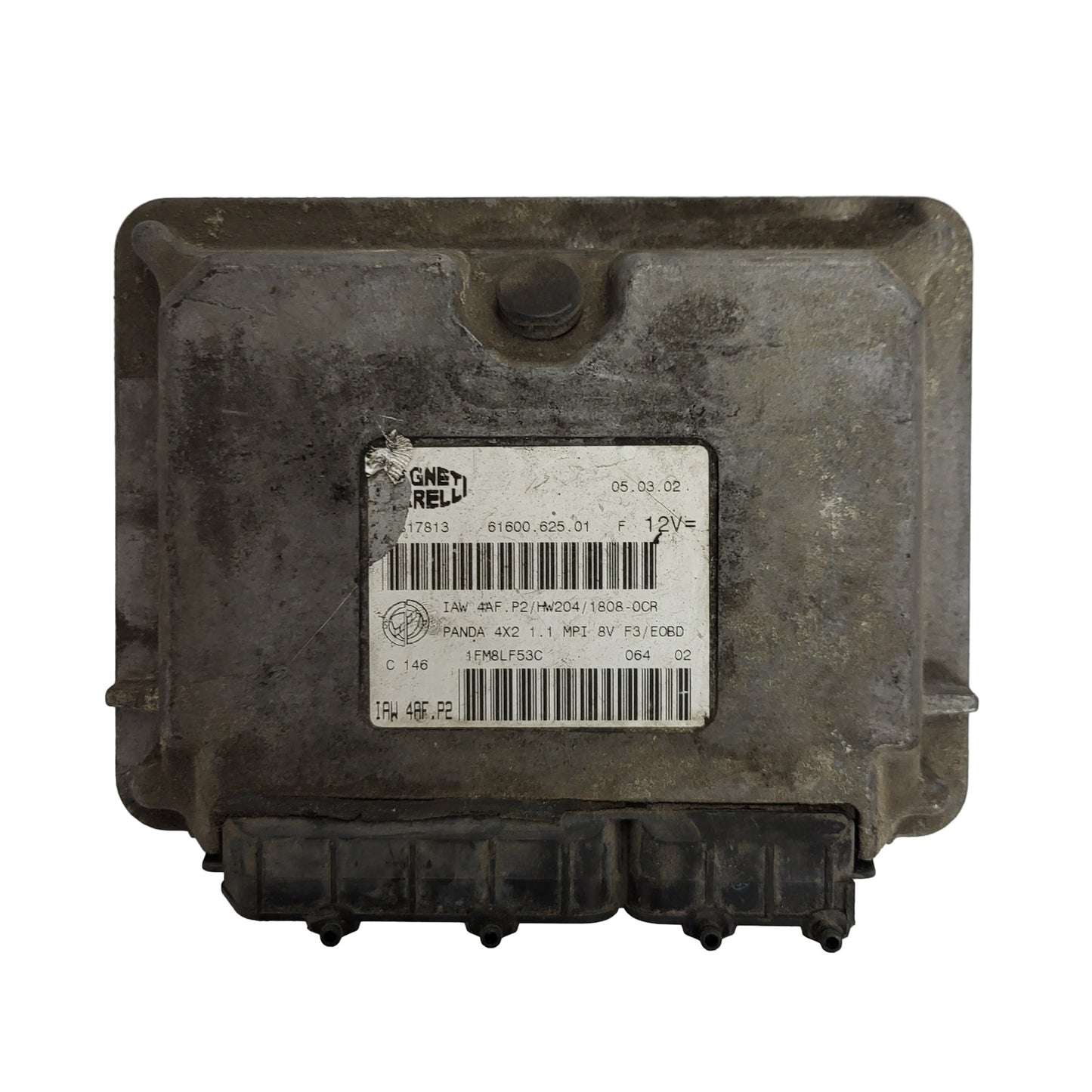 FIAT PANDA 1.1 ECU / 46817813 / IAW 4AF.P2 / 61600.625.01 / MAGNETI MARELLI