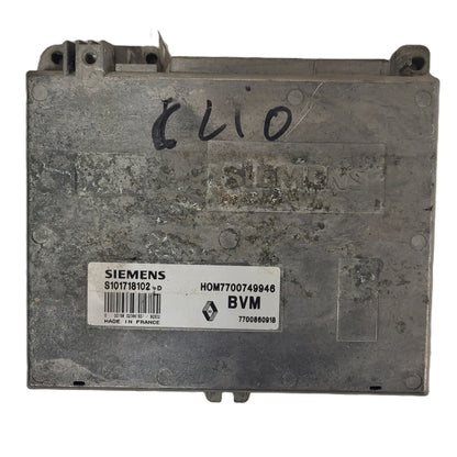 Renault ECU / S101718102D / 7700749946 / 7700860918 / S101718102
