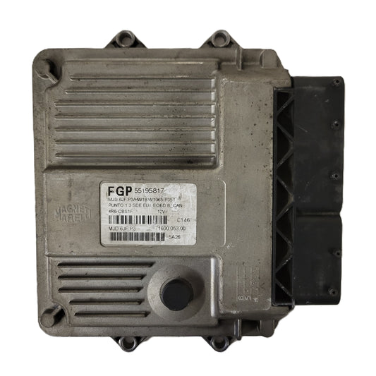 FIAT PUNTO ECU / MJD 6JF.P3 / 55195817 / HW1BM / 71600.053.00 / MAGNETI MARELLI