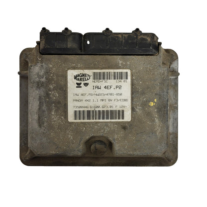 FIAT PANDA 1.1 ECU / 73500446 / IAW 4EF.P2 / 61600.623.01 / HW223 / MAGNETI MARELLI