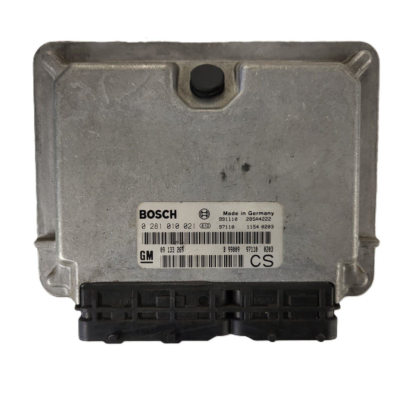 Opel Zafira ECU / 0281010021 / 09133269 / CS / BOSCH