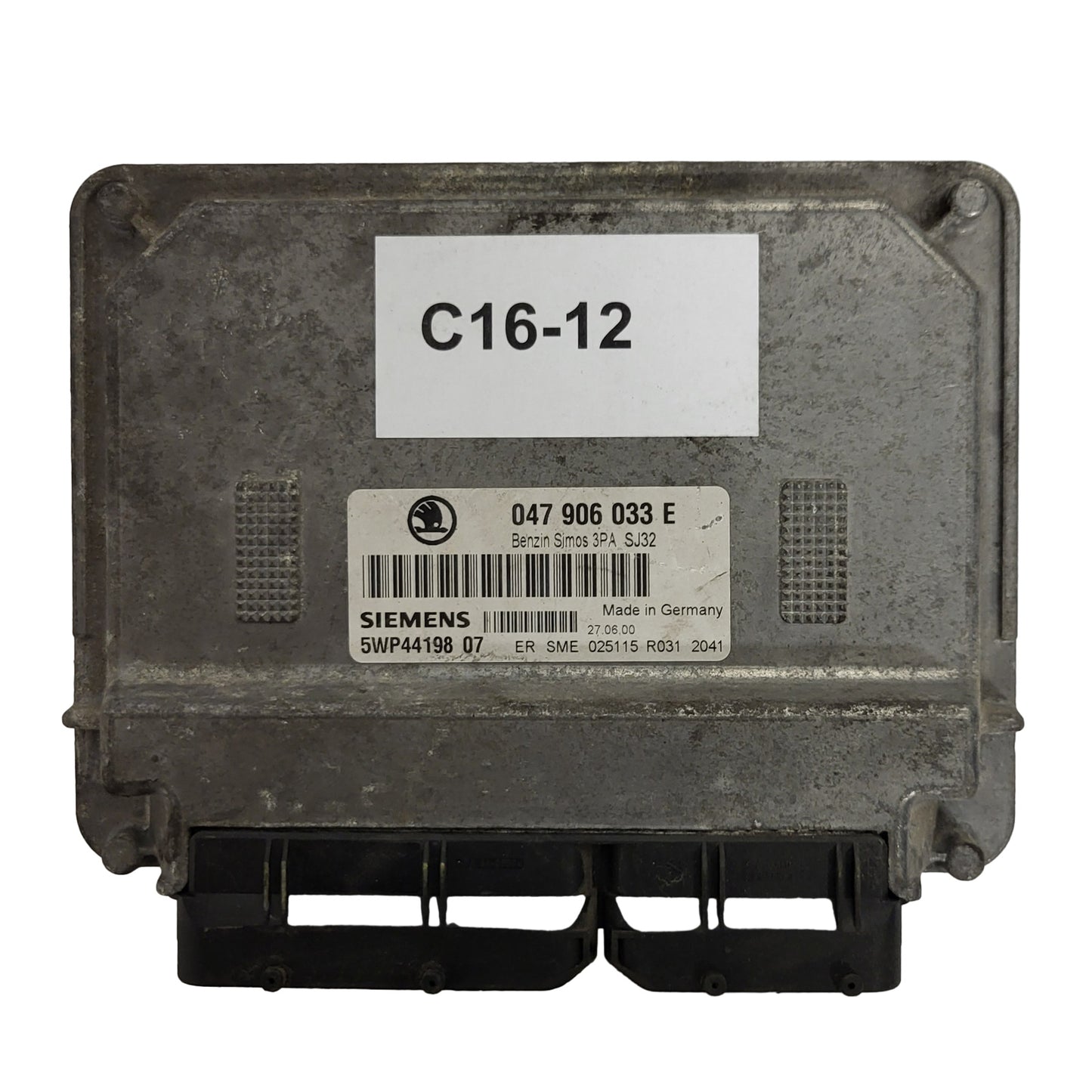 SKODA FABIA ECU / 047906033E / 5WP44198 07 / 3PA / SIEMENS