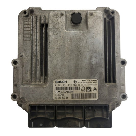 PEUGEOT CITROEN 807 C8 ECU PHEDRA ECU / 0281014548 / EDC16CP39 / 9664801680