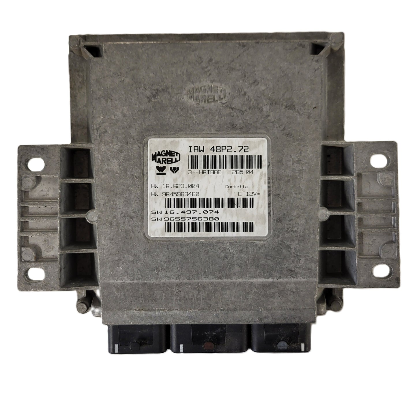 Citroen C3 1.1. ECU / SW 9655756380 / IAW 48P2.72 / HW 9645989480 / MAGNETI MARELLI