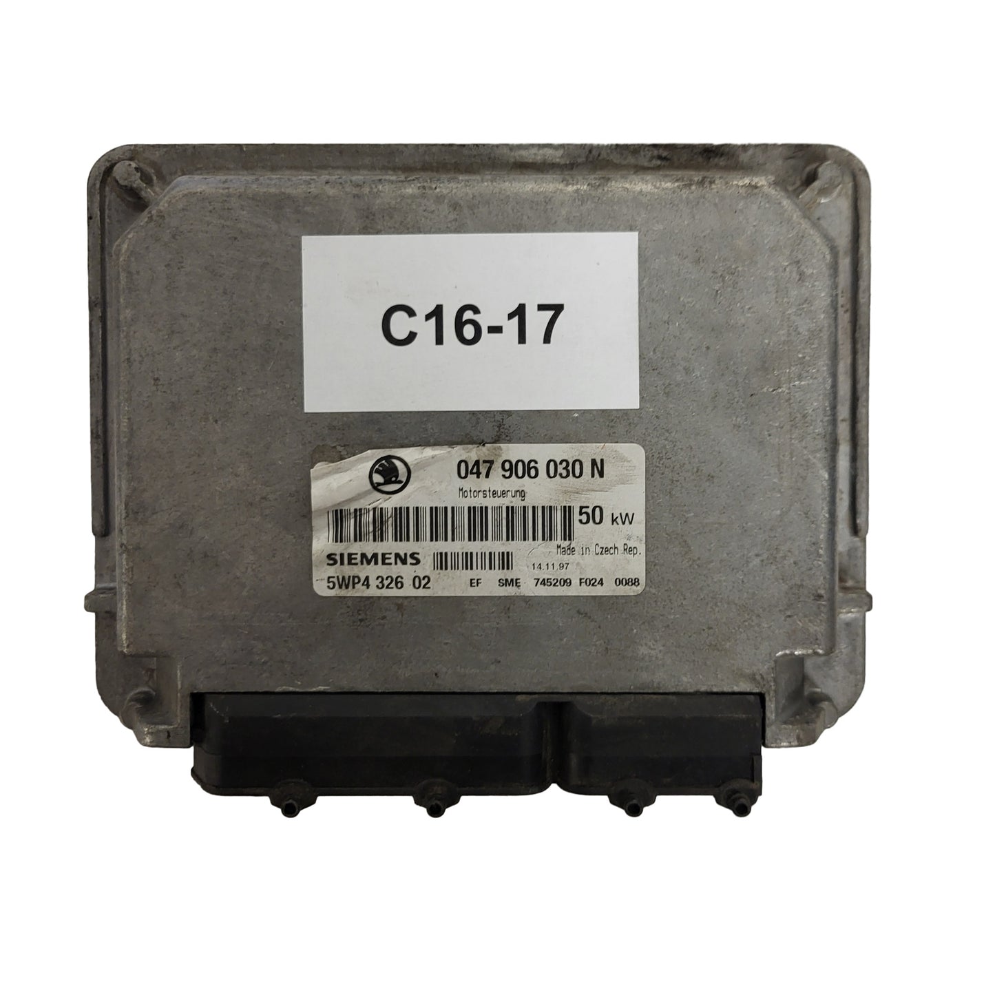 ŠKODA FELICIA ECU / 047906030N / 5WP432602 / 5WP4 / SIEMENS
