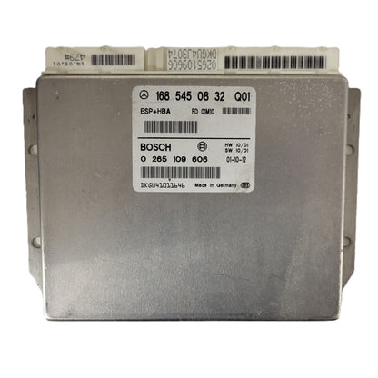 Mercedes W168 A-Class ECU / 1685450832 / 0265109606 / BOSCH