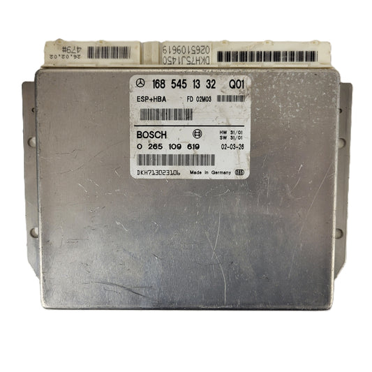 MERCDES BENZ ECU / 1685451332 / 0265109619 / BOSCH / ESP HBA