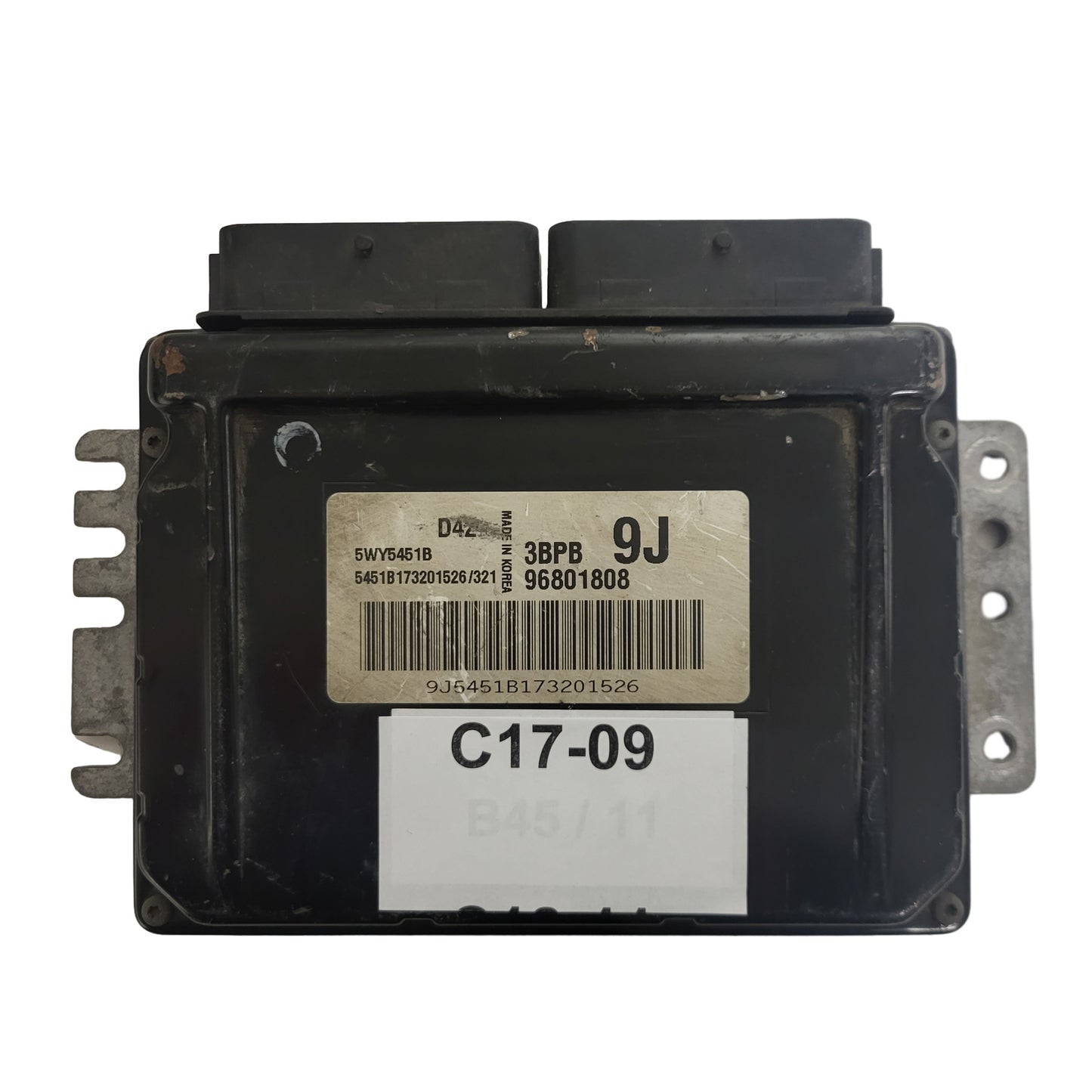 CHEVROLET MATIZ ECU / 96801808 / 5WY5451B / 3BPB / 9J / D42 / DAEWOO