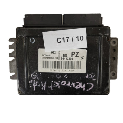 CHEVROLET DAEWOO MATIZ  ECU / 96417290 / 1BEZ / PZ / 5WY5403E