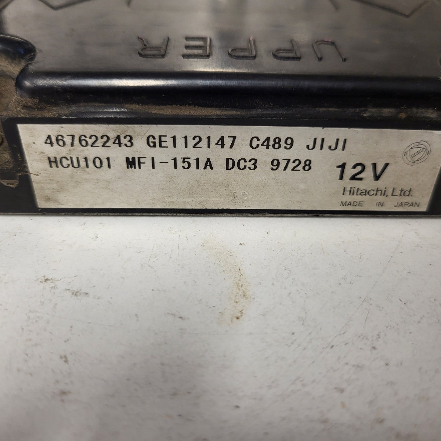 LANICA LYBRA 1.8 16V ECU / 46762243 / GE112147 / MFI-151A / JIJI / HITACHI