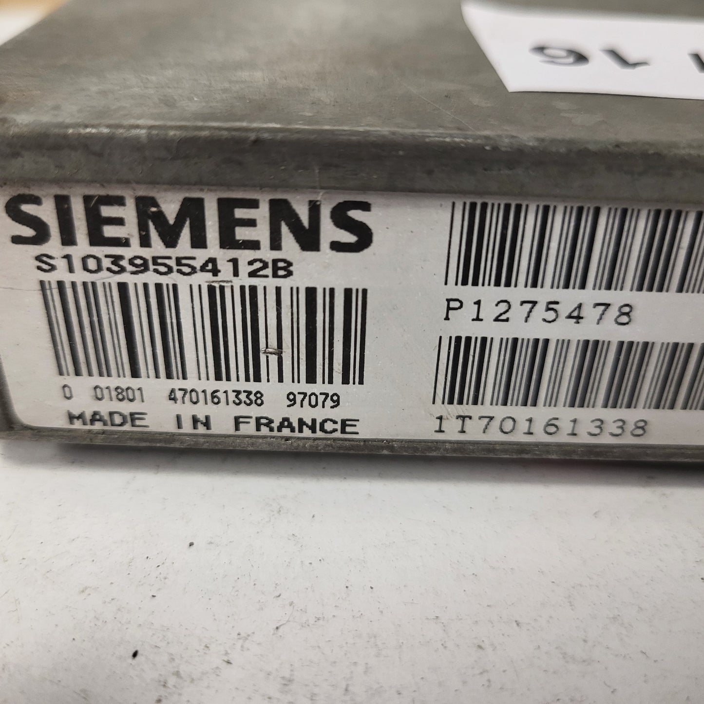 VOLVO V70 ECU / S103955412B / P1275478 / SIEMENS