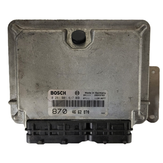 SAAB 9-3 ECU / 0281001617 / 4662870 / BOSCH