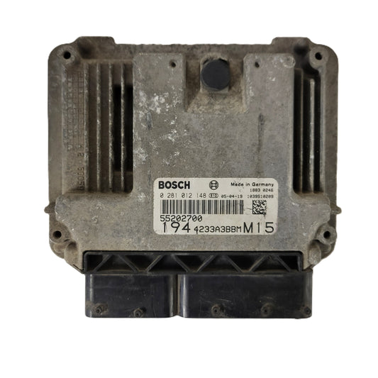 FIAT CROMA ECU / 0281012148 / 55202700 / BOSCH