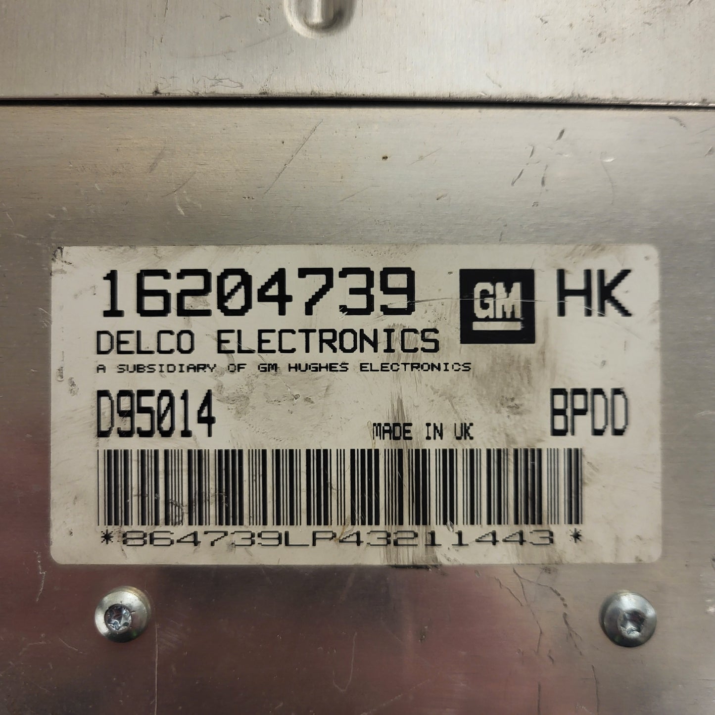 OPEL CORSA B ECU / 16204739 / D95014 / BPDD / DELCO