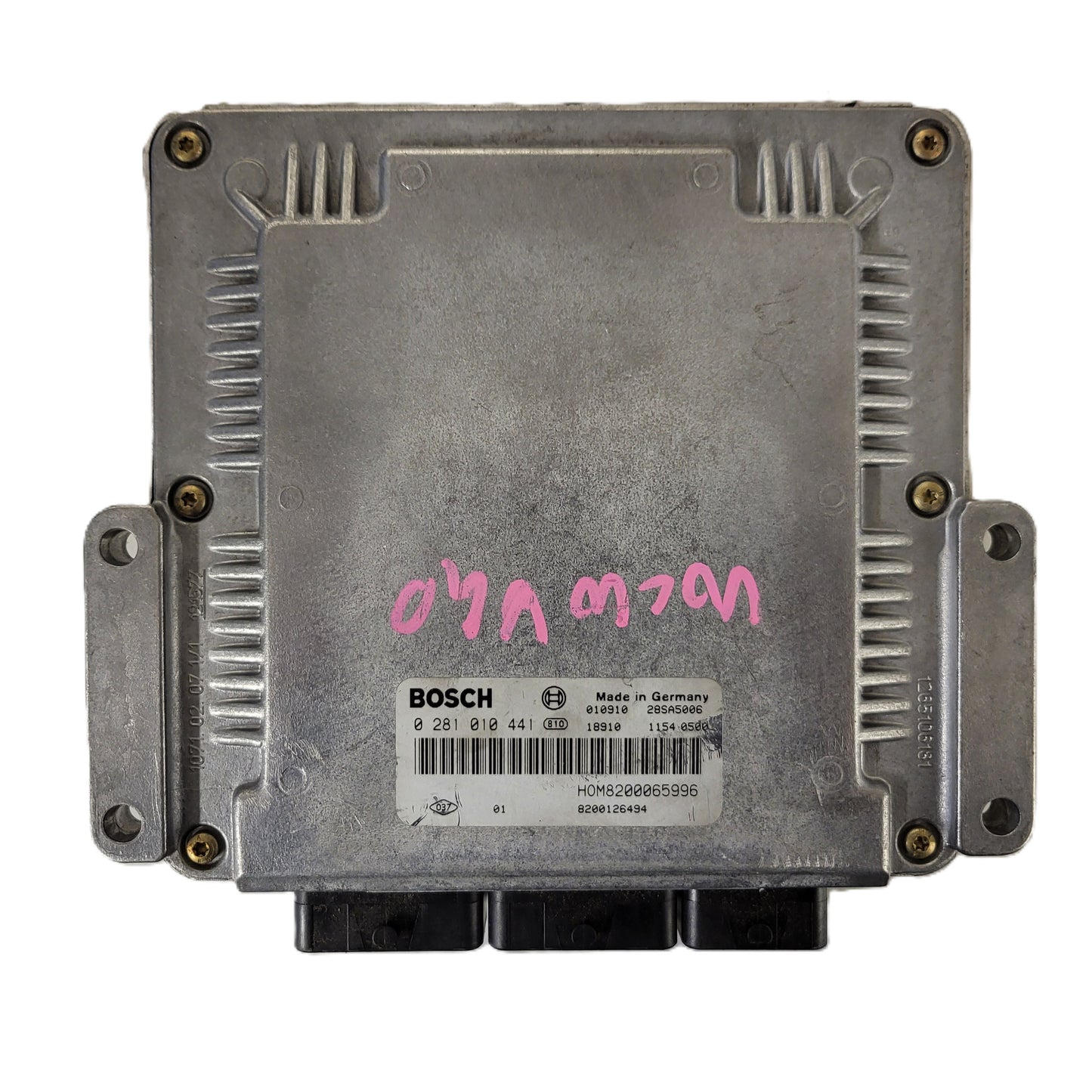 Volvo S40 V40 ECU / 0281010441 / HOM8200065996 / 8200126494 / BOSCH