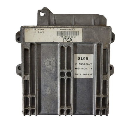 Peugeot Citroen ECU / 9636006880 / 9077268838 / 21653728-7 / SAGEM