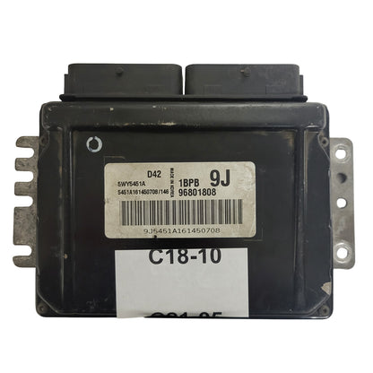 CHEVROLET MATIZ ECU / 96801808 / 5WY5451A / 1BPB / 9J / D42 / DAEWOO