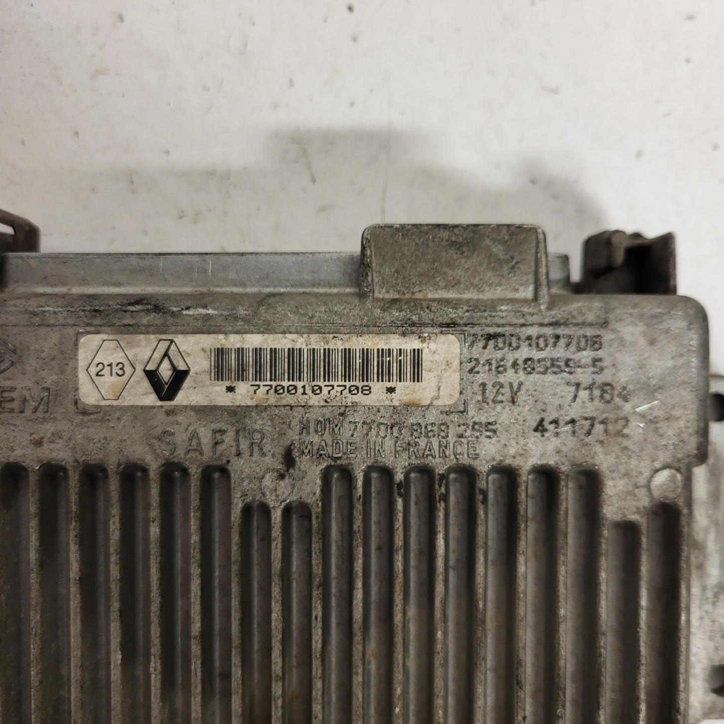 Renault Clio 1 1.2 ECU / 7700107708 / HOM 7700868295 / 216485595-5 / SAGEM