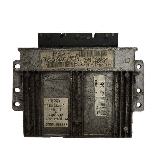 PEUGEOT 206 1.4 ECU / 9646988680 / 9644625680-00 / 21647431-0 / SAGEM