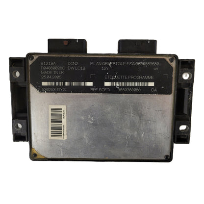 PEUGEOT CITROEN ECU / 9650359580 / R04080028C / 9650360080 / DCN2 / DWLC12 / LUCAS