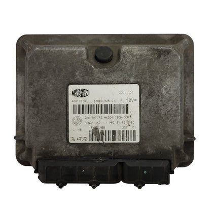 FIAT PANDA 1.1 ECU / 46817813 / IAW 4AF.P2 / 61600.625.01 / HW204 / MAGNETI MARELLI