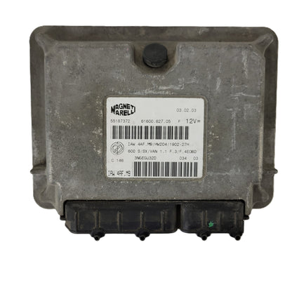 Fiat Seicento 600 ECU / 55187372 / IAW4AF.M9 / 61600.627.05 / MAGNETI MARELLI
