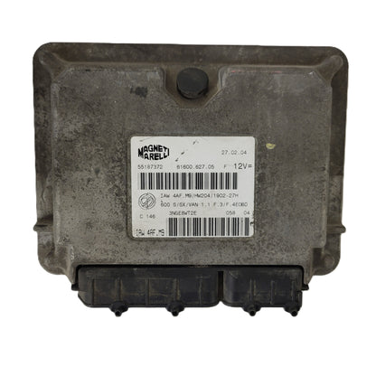 Fiat Seicento 600 ECU / 55187372 / IAW4AF.M9 / 61600.627.05 / MAGNETI MARELLI