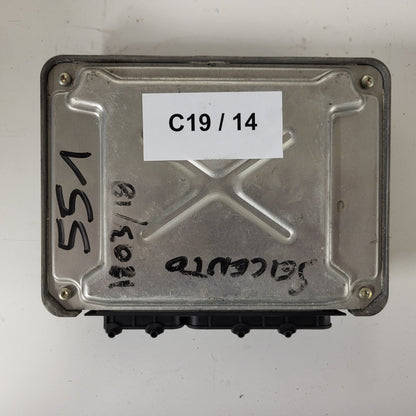 Fiat Seicento 600 ECU / 55187372 / IAW4AF.M9 / 61600.627.05 / MAGNETI MARELLI