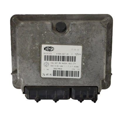 Fiat Seicento 600 ECU / 55187372 / IAW4AF.M9 / 61600.627.05 / MAGNETI MARELLI