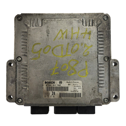 3x Fiat Ulisse 807 C8 ECU / 0281011522 / 9655816780 / 9640938180 / EDC15C2 / BOSCH BULK STOCK