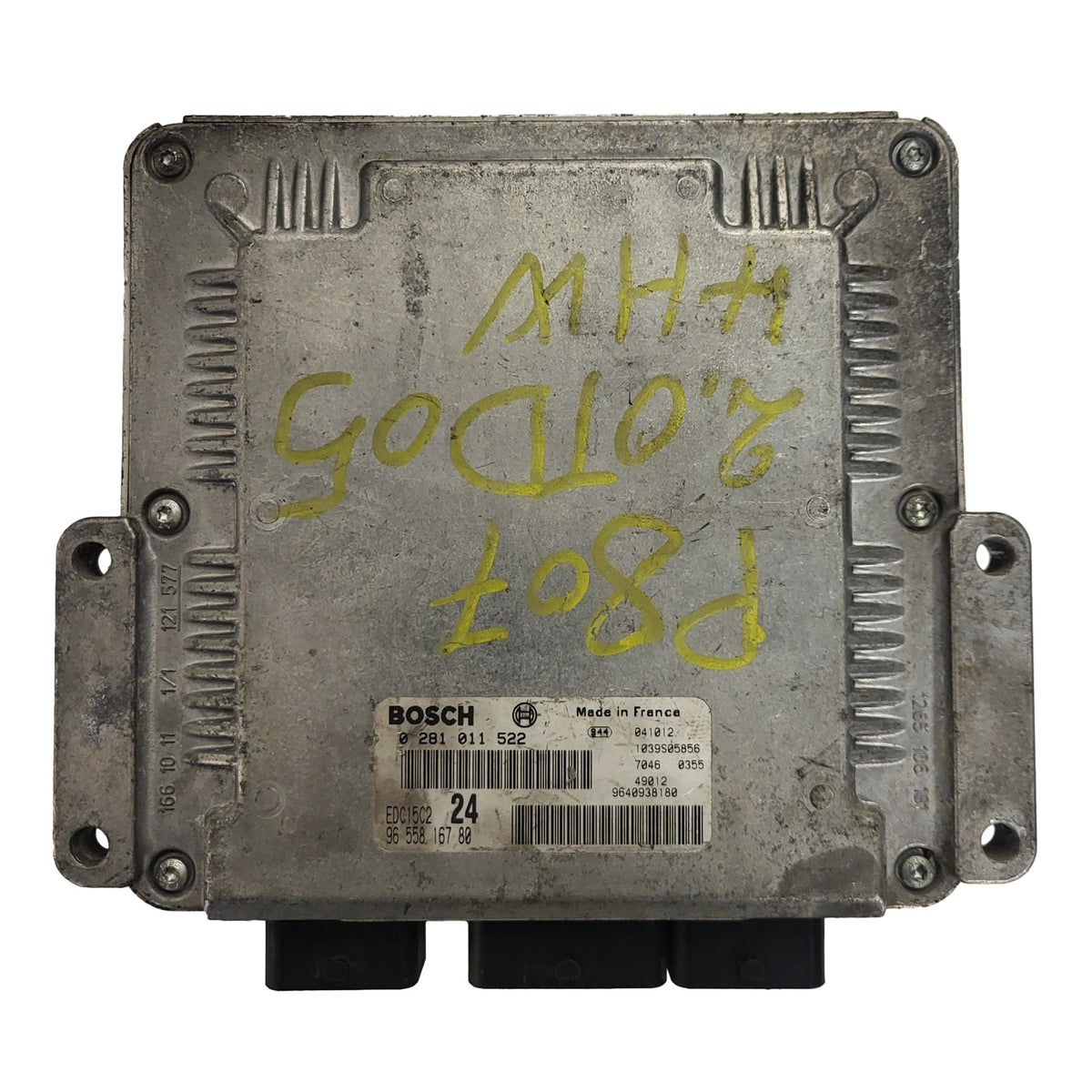 5x Fiat Ulisse 807 C8 ECU / 0281011522 / 9655816780 / 9640938180 / EDC15C2 / BOSCH BULK STOCK