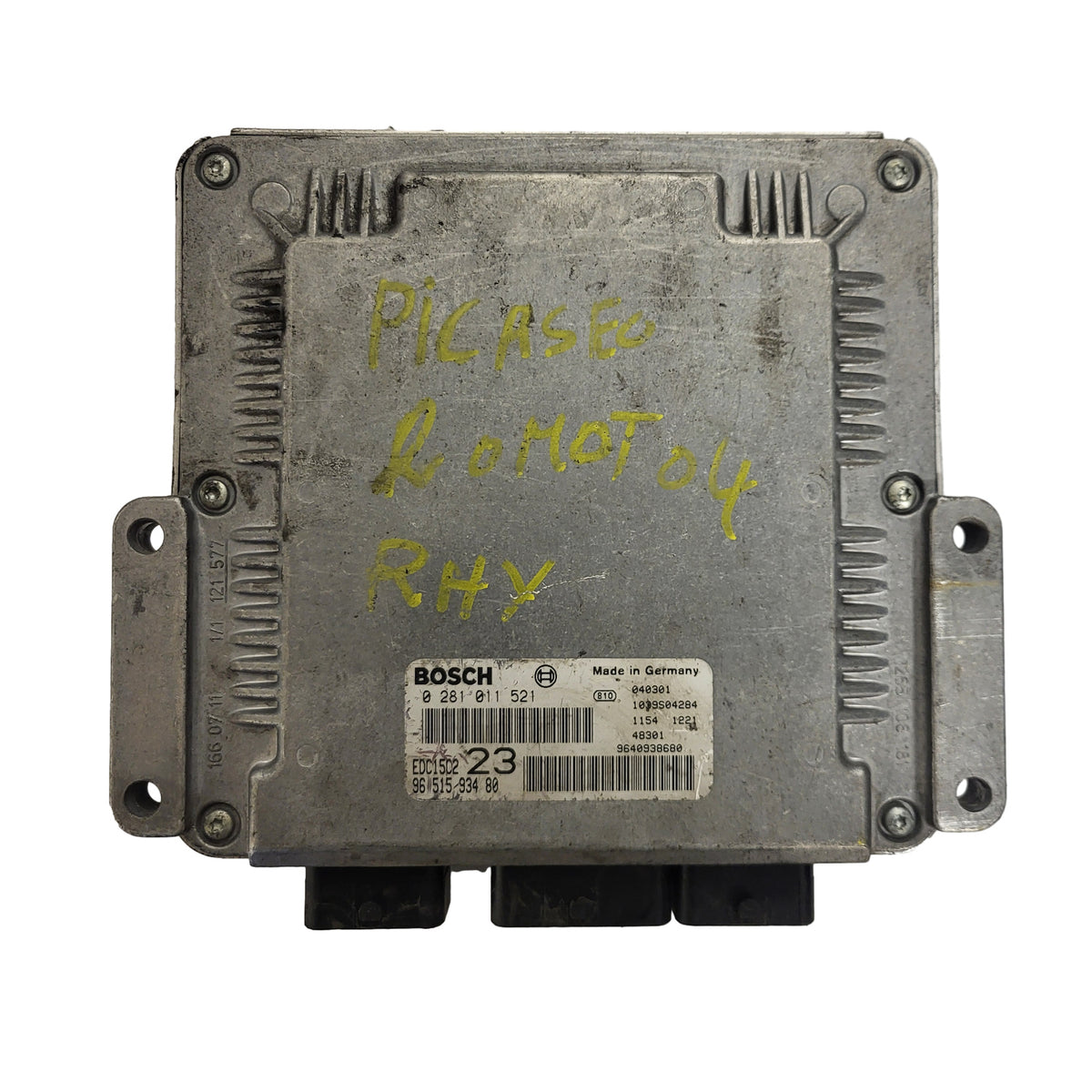 Citroen Xsara ECU / 0281011521 / 9651593480 / BOSCH - C20-09 - 1