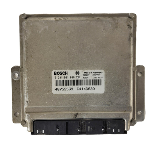 ALFA ROMEO ECU / 0281001936 / 46753569 / 28SA4001 / BOSCH