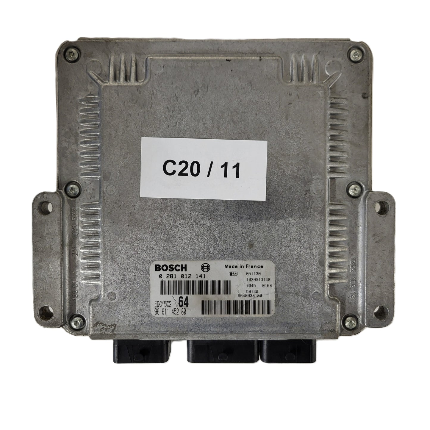 Peugeot 807 ECU / 0281012141 / 9661145280 / EDC15C2 / 9640938180 / BOSCH