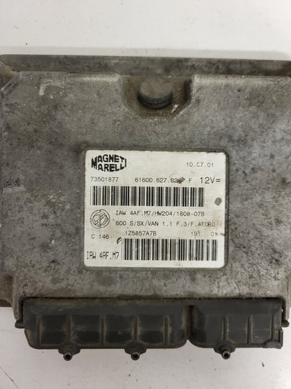Fiat 600 ECU / IAW4AF.M7 / 73501877 / HW204 / MAGNETI MARELLI