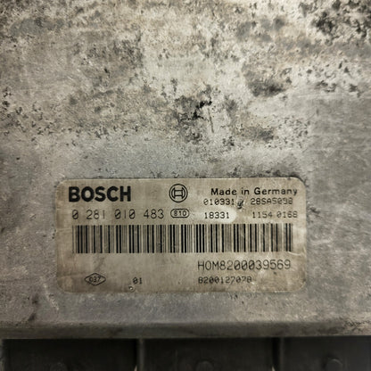 RENAULT ECU / 0281010483 / 8200039569 / 8200127078 / BOSCH