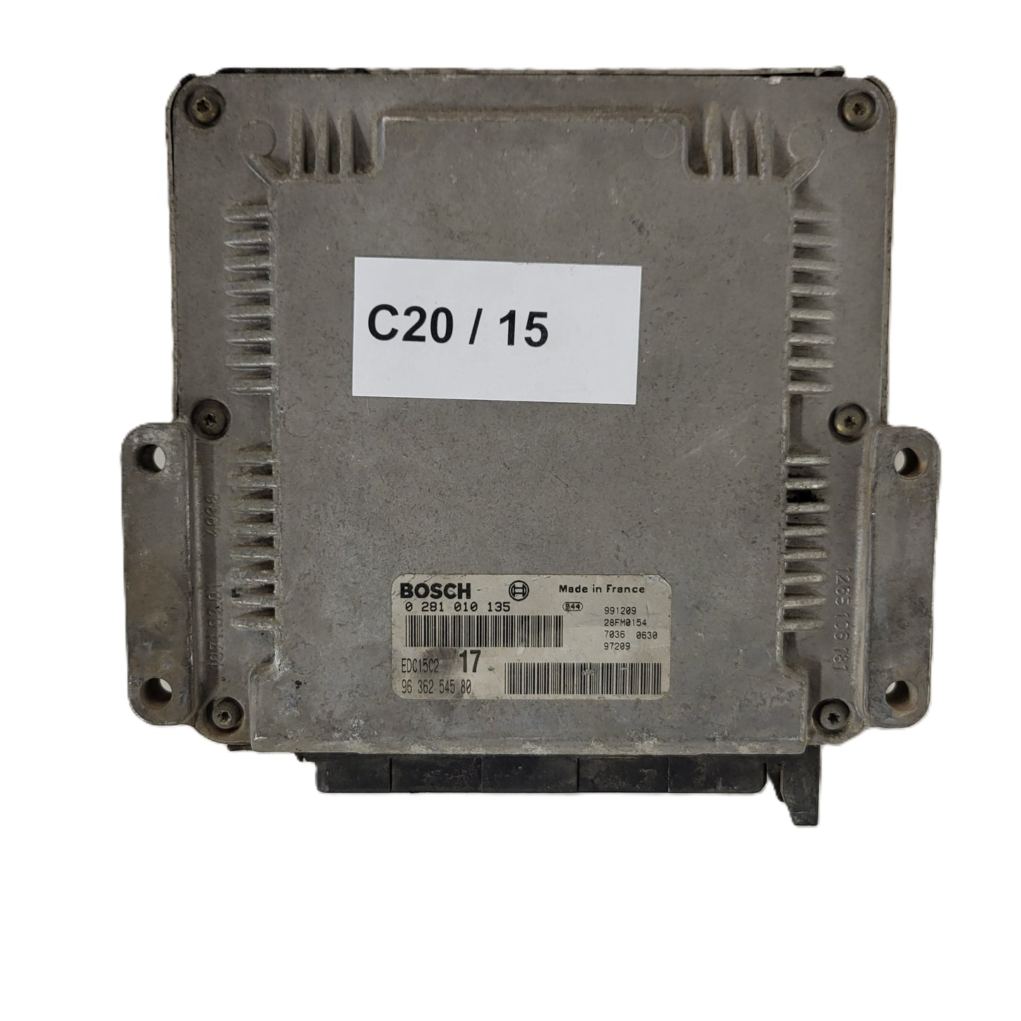 Peugeot 806 ECU / 0281010135 / 9636254580 / EDC15C2 / BOSCH