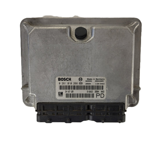 Opel Zafira 2.0 ECU / 0281010268 / 24417169 / BOSCH