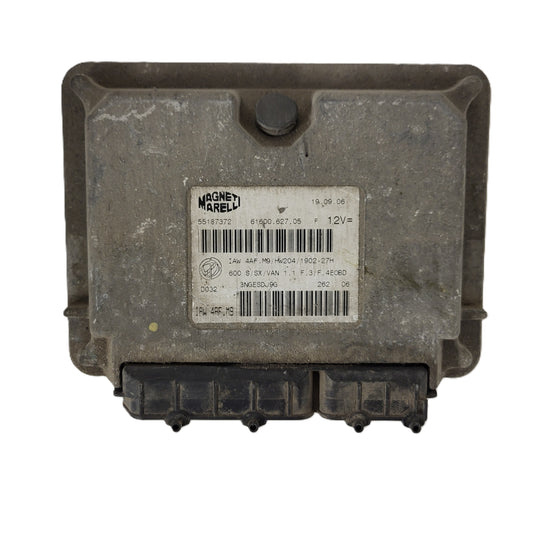 Fiat Seicento 600 ECU / 55187372 / IAW4AF.M9 / 61600.627.05 / MAGNETI MARELLI