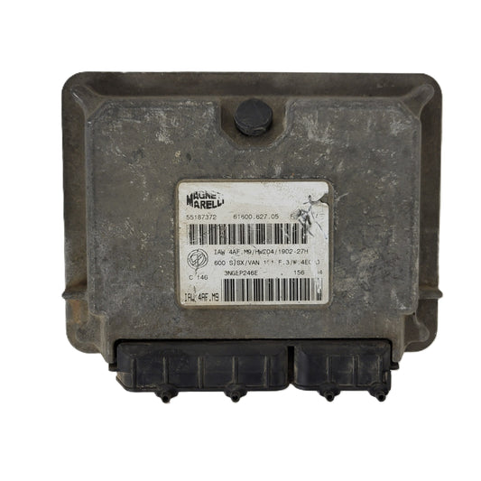 Fiat Seicento 600 ECU / 55187372 / IAW4AF.M9 / 61600.627.05 / MAGNETI MARELLI